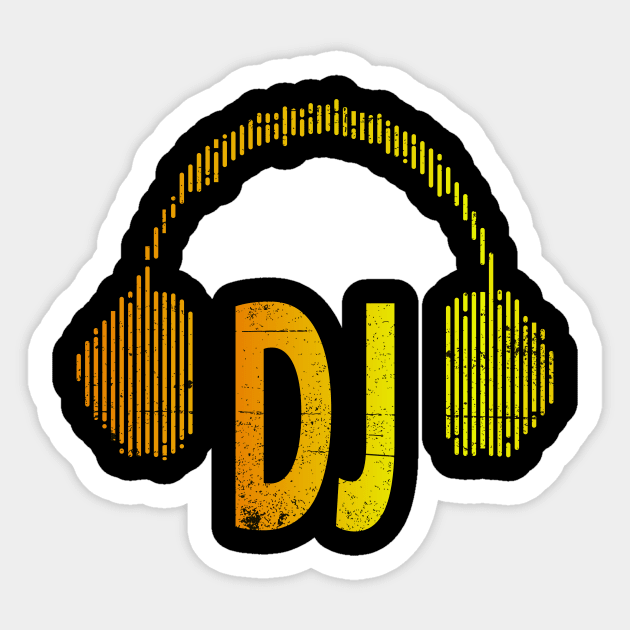 Sound engineer DJ Sticker by Johnny_Sk3tch